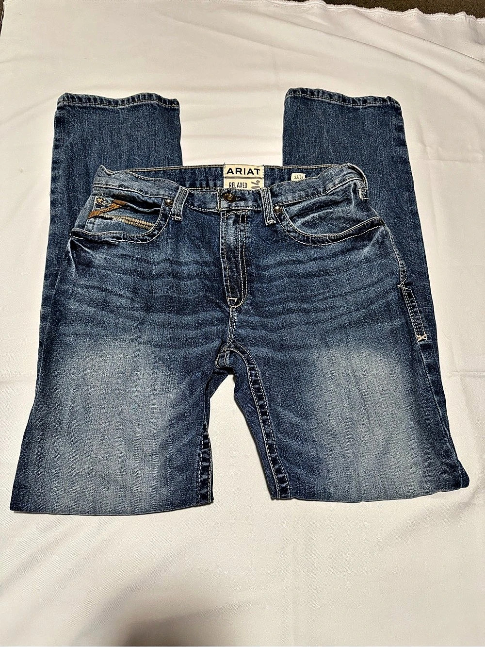 Ariat M4 Men's Relaxed Straight Leg Jeans Waist 33/36